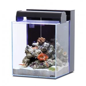 NANO MARIN 40 AQUARIUM OPTIWHITE GLASS BLACK - 32.9x34.8x42.8cm