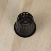 Hydroponic Slotted Mesh Net Cups, Black - Image 2