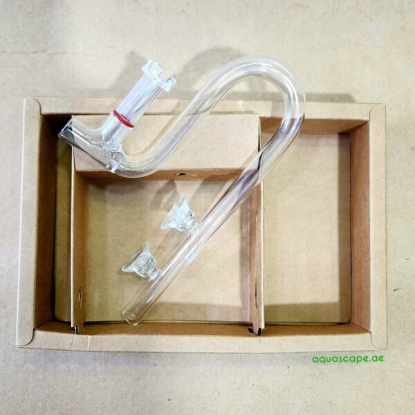 Ledstar Glass Pipe inflow and outflow with skimmer 16/21mm - Image 3