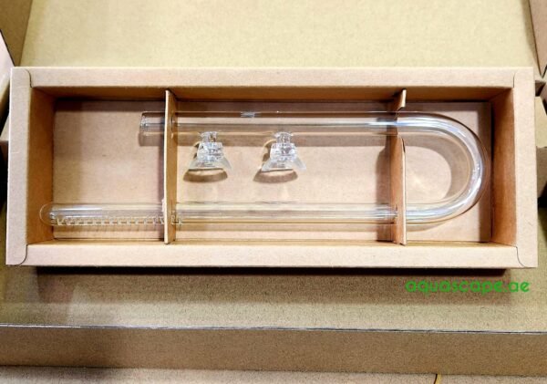 Ledstar Glass Pipe inflow and outflow with skimmer 16/21mm - Image 4