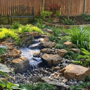 Aquascape Pondless waterfall/ Water Stream